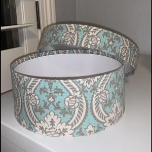 Paisley Hat box/storage